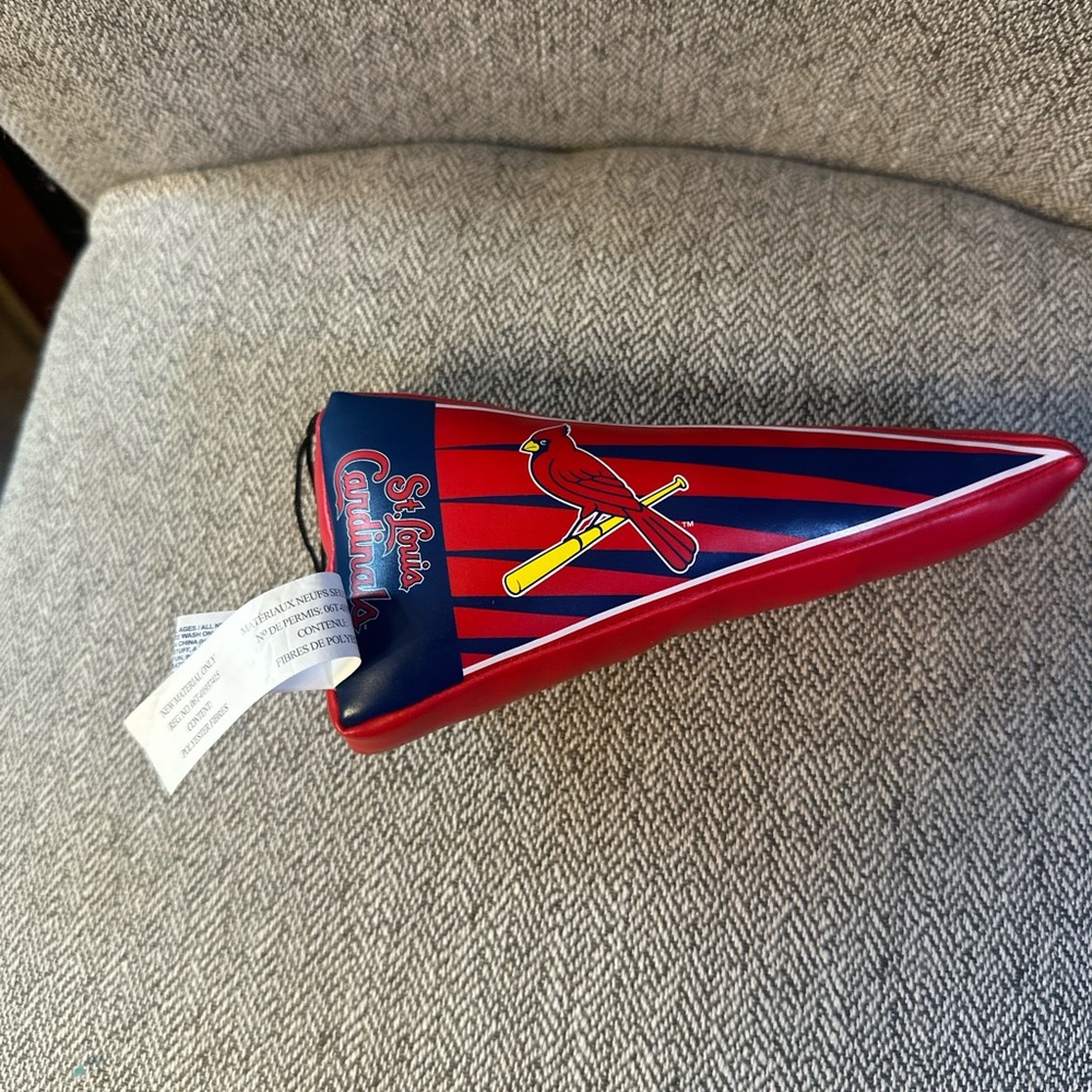 ST. LOUIS CARDINALS Good Stuff STARS PENNANT 7" Plush Stuffed MLB NWOT RARE HTF